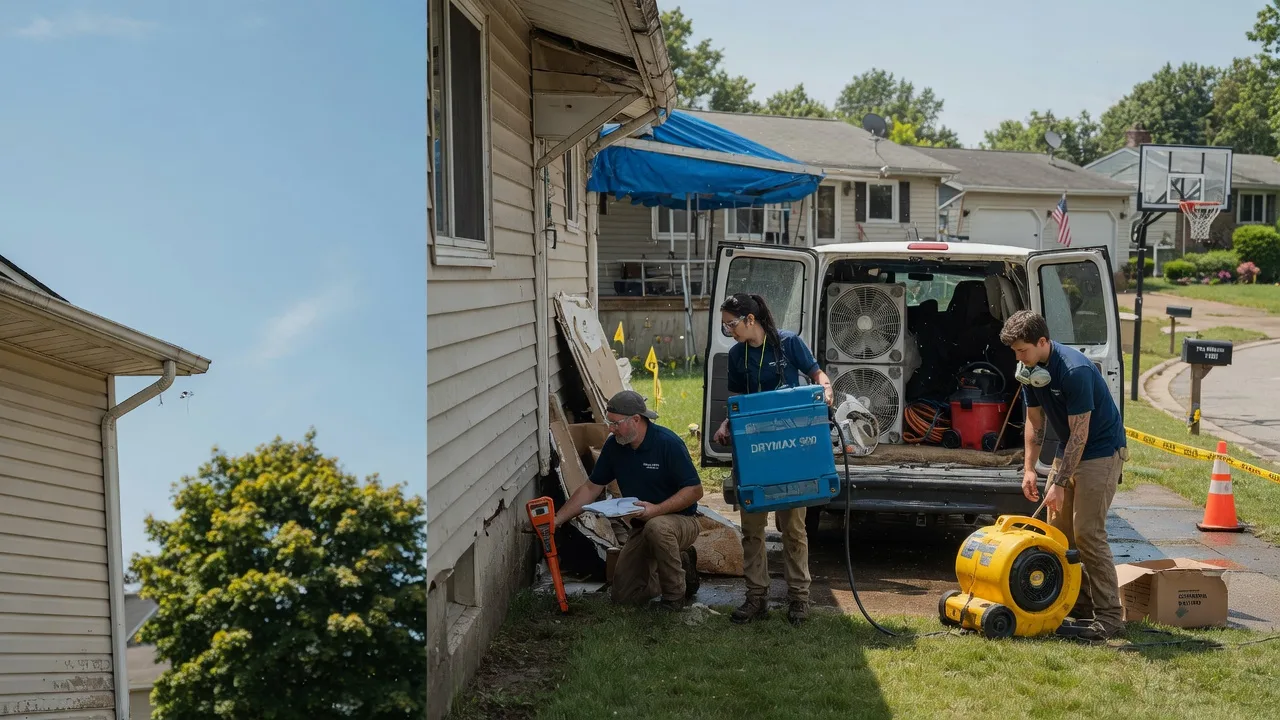 Ceiling Leak Cleanup in Newaygo, MI near me